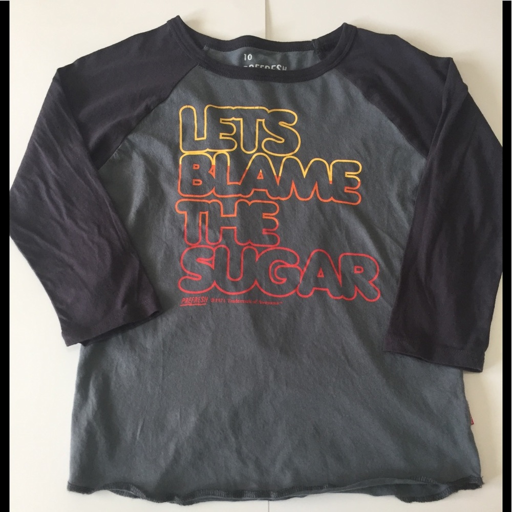 Boys Shirt “Let’s Blame The Sugar”